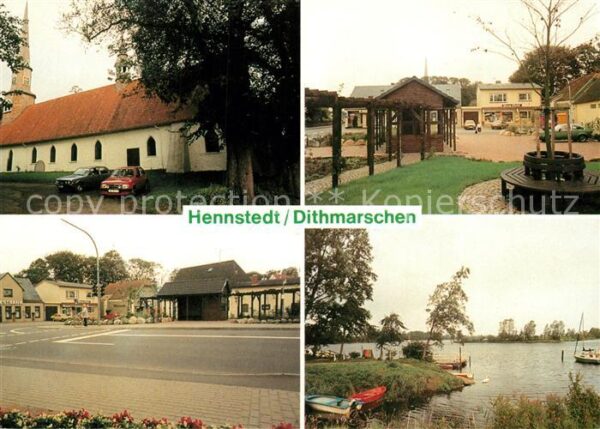 Hennstedt Dithmarschen Ortsansichten