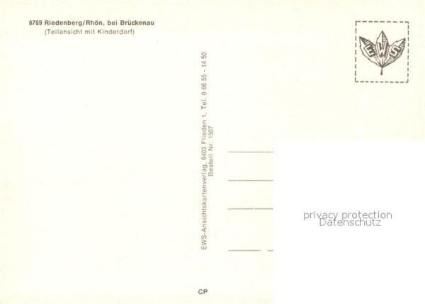 Riedenberg Rhoen Teilansicht Kinderdorf – Bild 2