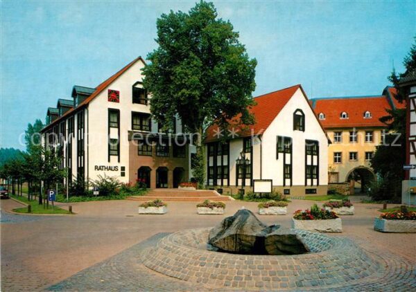 Nidda Rathaus Brunnen