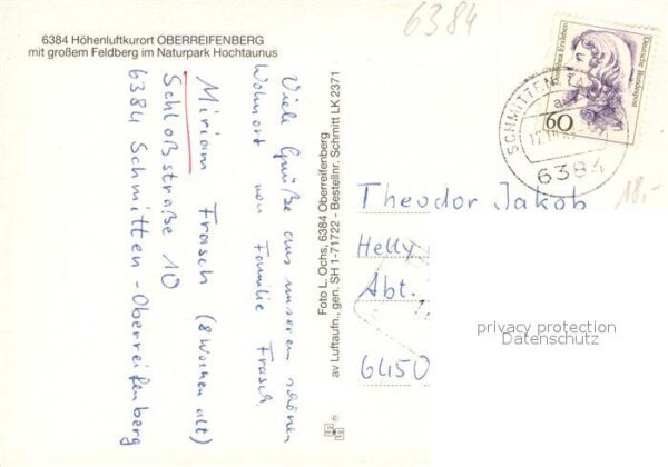 Oberreifenberg Grosser Feldberg Fliegeraufnahme – Bild 2