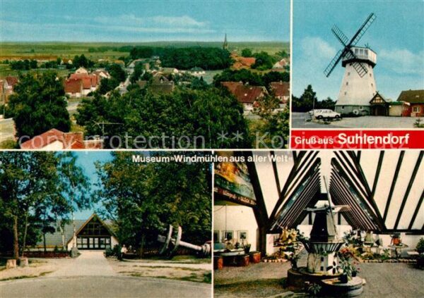 Suhlendorf Museum Windmuehlen aus aller Welt