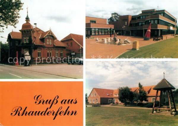 Rhauderfehn Fehn- und Schifffahrtsmuseum Rajen Rathaus Reilstift