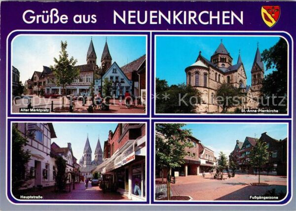 Neuenkirchen Steinfurt Alter Marktplatz Hauptstrasse St.-Anna-Pfarrkirche