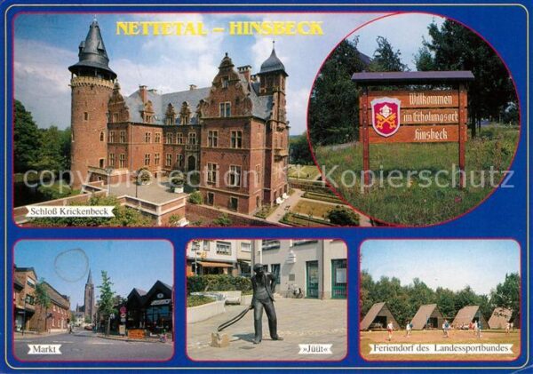 Hinsbeck Schloss Krickenbeck Markt Jueuet Feriendorf des Landessportbundes