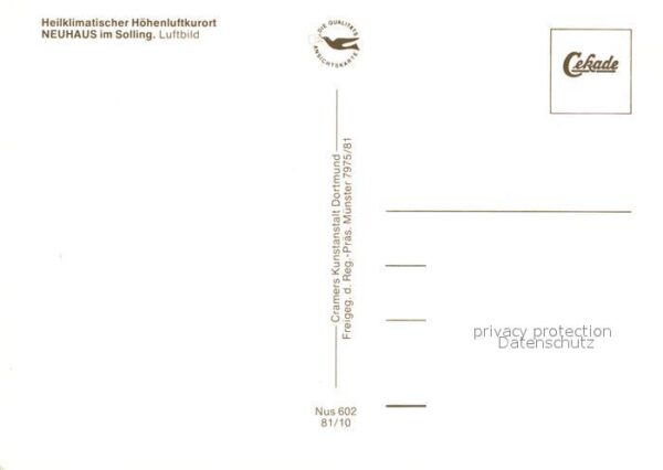 Neuhaus Solling Fliegeraufnahme – Bild 2