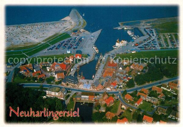 Neuharlingersiel Fliegeraufnahme