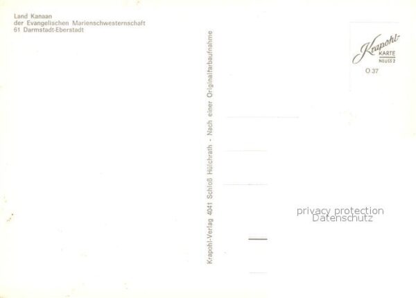 Eberstadt Darmstadt Land Kanaan der Evangelischen Marienschwesternschaft – Bild 2