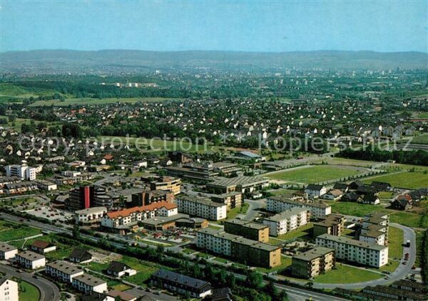 Vellmar Fliegeraufnahme Stadtmitte Niedervellmar