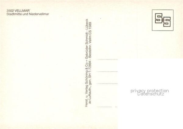 Vellmar Fliegeraufnahme Stadtmitte Niedervellmar – Bild 2