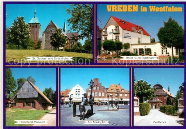 Vreden Hotel Zum Stadtpark Hamaland Museum Zwillbrock Marktplatz