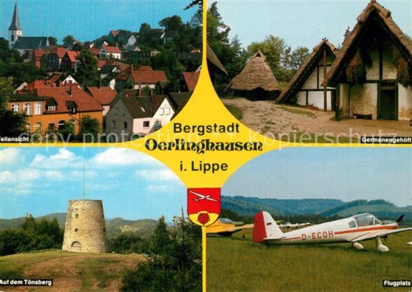 Oerlinghausen Germanengehoeft Flugplatz Toensberg