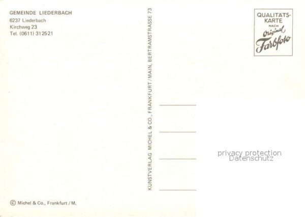 Liederbach Taunus Ortsansichten – Bild 2