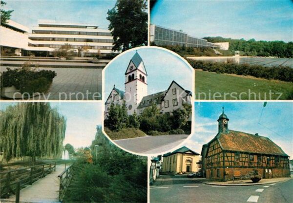 Kelkheim Rathaus Schwimmbad Kloster Altes Muensterer Rathaus