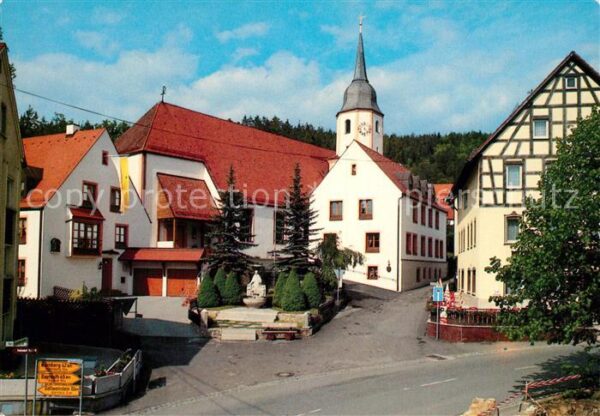 Obertrubach Pfarrkirche St. Laurentius Begegnungsstaette St. Elisabeth