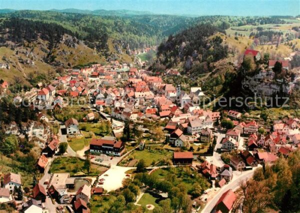 Pottenstein Oberfranken Fliegeraufnahme