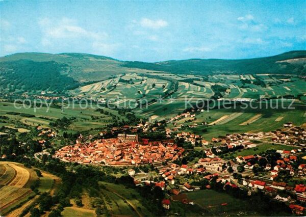 Bischofsheim Rhoen Fliegeraufnahme