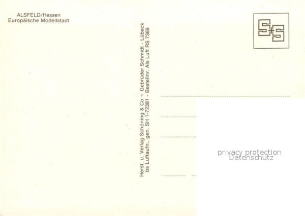 Alsfeld Fliegeraufnahme – Bild 2