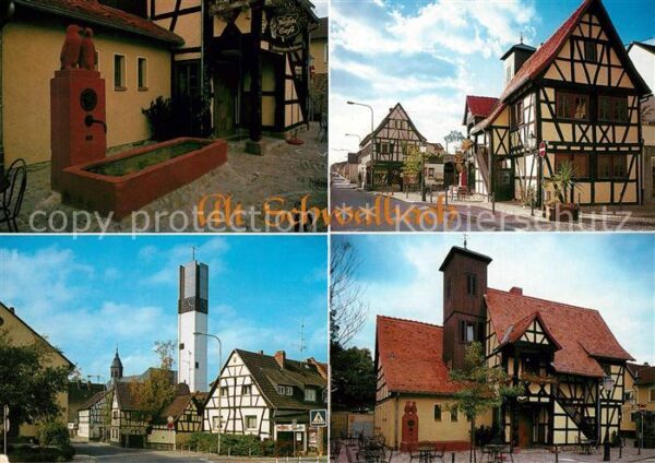 Schwalbach Taunus Altes Rathaus Ortsansichten