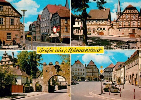 Muennerstadt Marktplatz Anger Joergentor