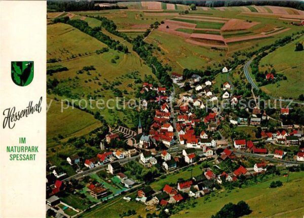 Hessenthal Spessart Fliegeraufnahme