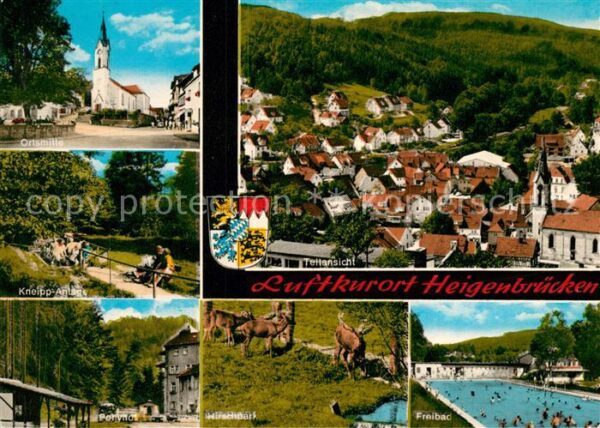 Heigenbruecken Freibad Hirschpark Ponyhof Kneipp-Anlage