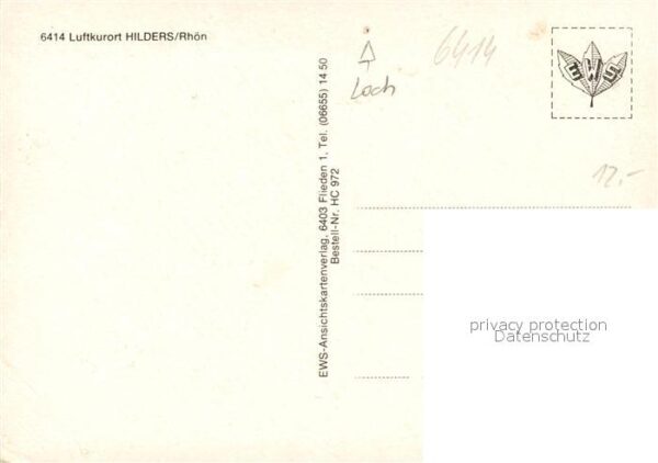 Hilders Rhoen Freibad Haus der Jugend Schulzentrum Kirche – Bild 2