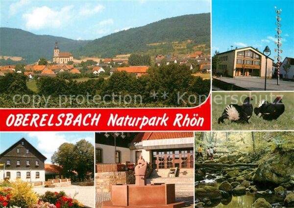 Oberelsbach Rathaus Ortsansichten