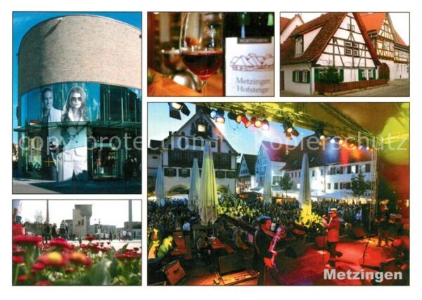 Metzingen Wuerttemberg Einkaufszentrum Weingut