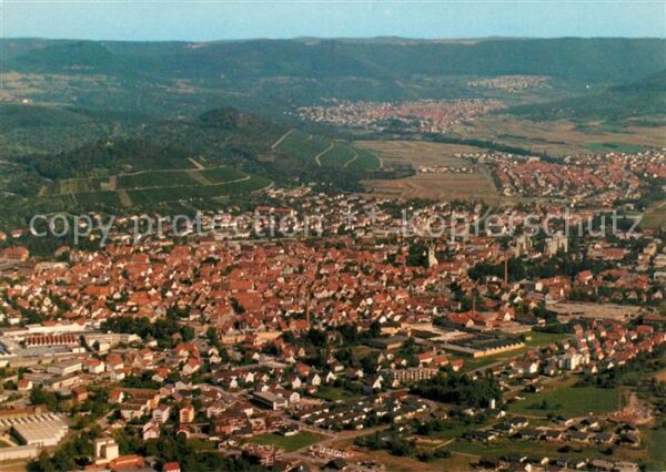 Metzingen Wuerttemberg Fliegeraufnahme