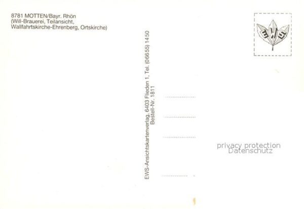 Motten Will-Brauerei Wallfahrtskirche-Ehrenberg Kirche – Bild 2
