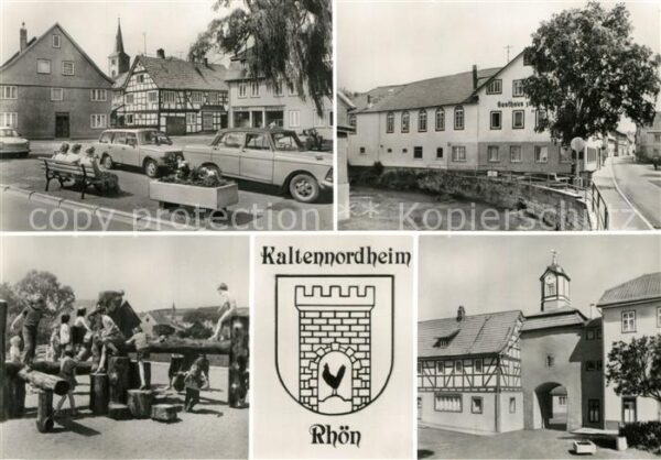 Kaltennordheim Karl-Marx-Platz Gasthaus zur Brauerei Spielplatz Schloss