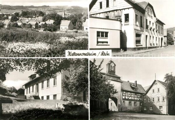 Kaltennordheim Gaststaette Haus der Werktaetigen Schlosseingang