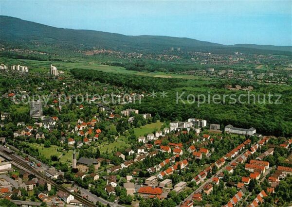 Bad Soden Taunus Teilansicht Kurpark Fliegeraufnahme