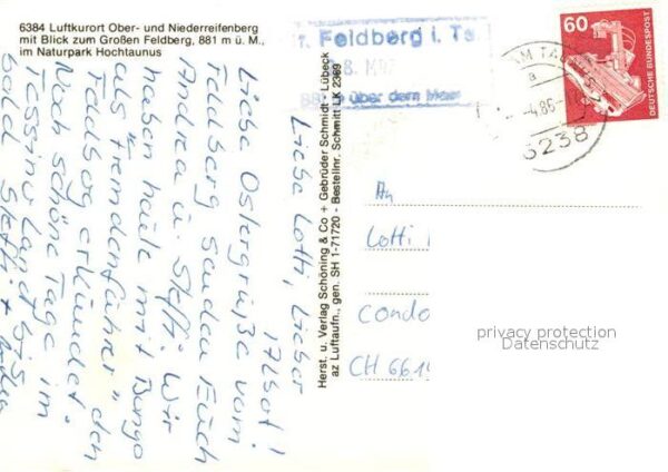 Oberreifenberg Niederreifenberg Grosser Feldberg Fliegeraufnahme – Bild 2