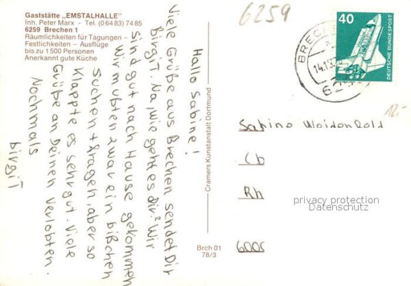 Oberbrechen Gaststaette Emstalhalle – Bild 2