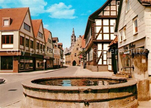 Korbach Brunnen Rathaus