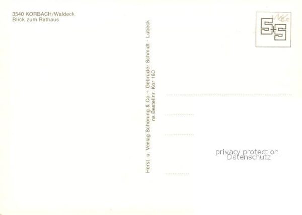 Korbach Brunnen Rathaus – Bild 2