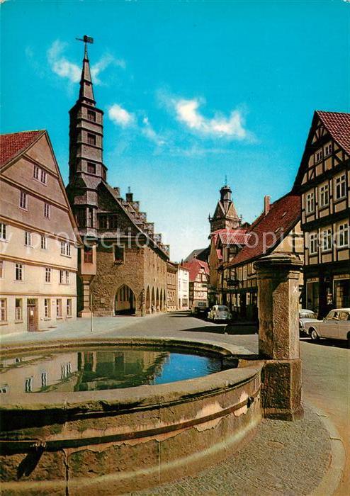 Korbach Stechbahn Rathaus St. Kilianskirche