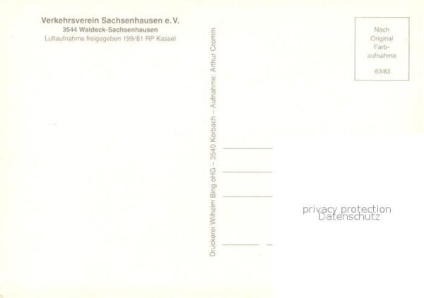 Sachsenhausen Waldeck Fliegeraufnahme – Bild 2