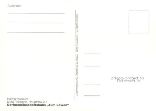 Reilingen Dorfgemeinschaftshaus Zum Loewen – Bild 2