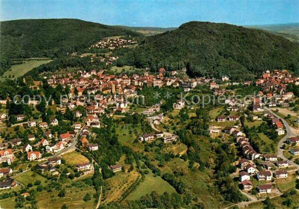 Lindenfels Odenwald Fliegeraufnahme