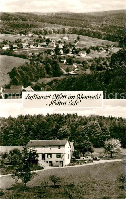Olfen Odenwald Fliegeraufnahme Cafe Hoehen