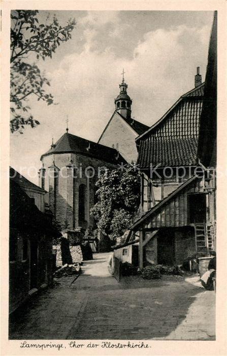 Lamspringe Chor der Klosterkirche