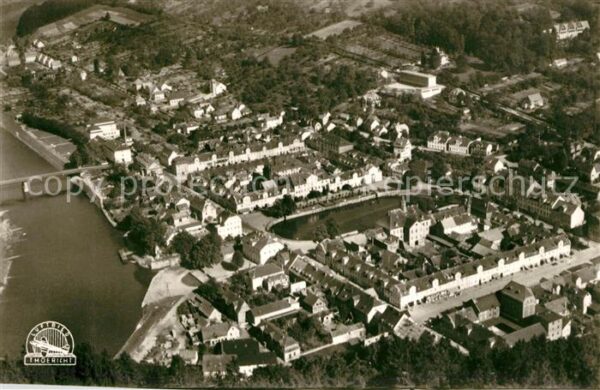 Karlshafen Bad Fliegeraufnahme Weser