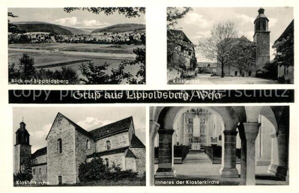 Lippoldsberg Klosterhof Klosterkirche