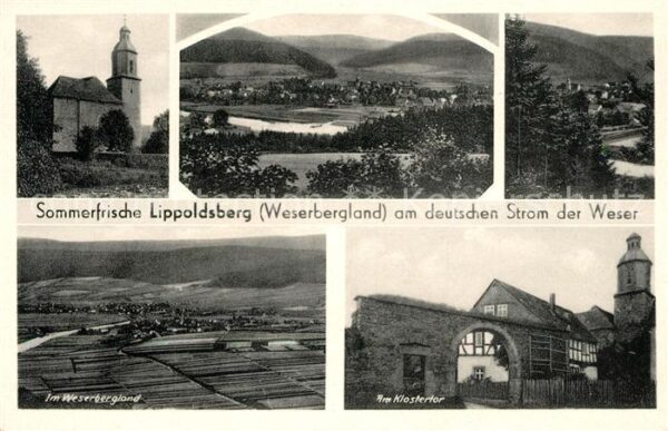 Lippoldsberg Weser Kirche Klostertor