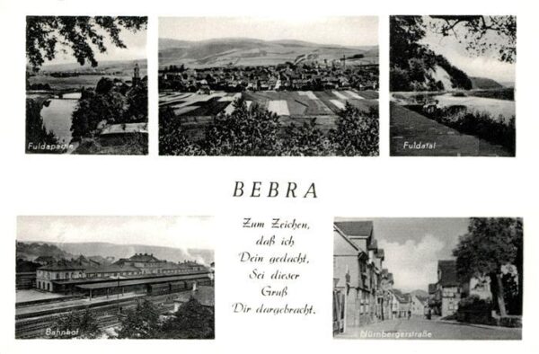 Bebra Fuldapartie Bahnhof Nuernbergerstrasse