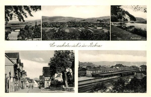 Bebra Fuldapartie Bahnhof Nuernbergerstrasse