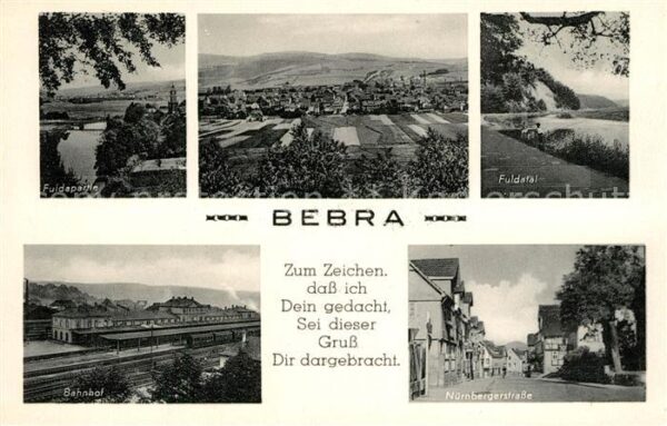 Bebra Fuldapartie Bahnhof Nuernbergerstrasse