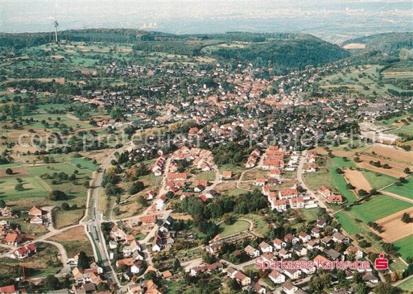 Gruenwettersbach Fliegeraufnahme